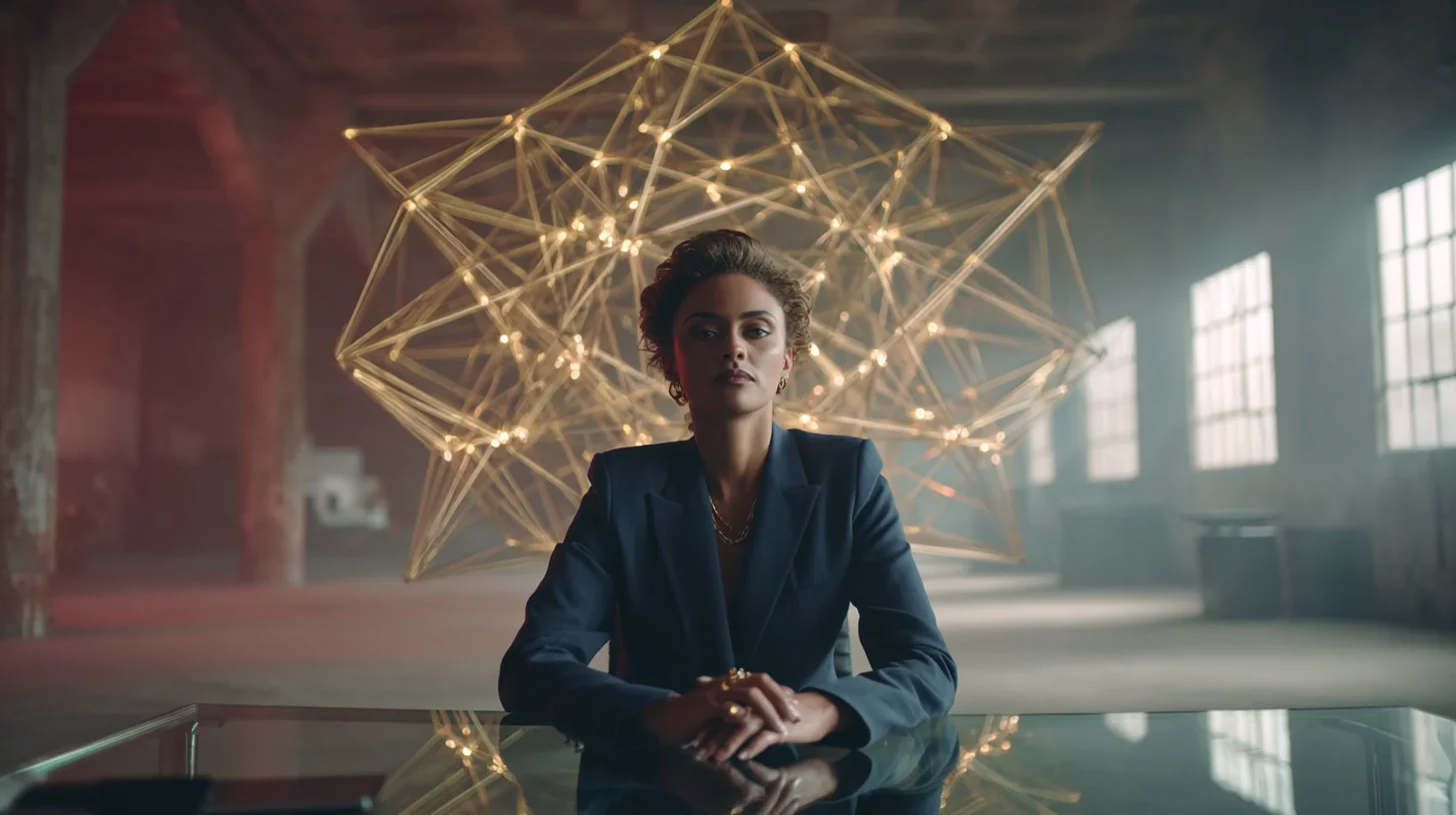 Visual representation of the outcome economy showing AI-driven business model transformation from seat-based to results-based revenue